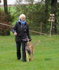 Regina und Kimo absolvierten mit sehr gutem Resultat BH 2, 09.10.2010 